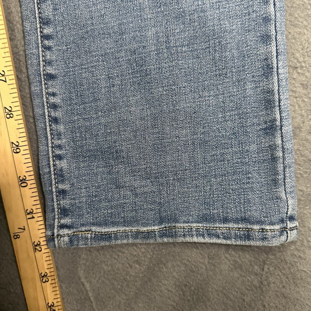 Levis 505 Straight Leg Jeans Women’s 4M W27 L32 Medium Wash Blue 15505-0147 - Picture 4 of 15